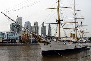 10 ARA Presidente Sarmiento Museum Ship Across From Puerto Madero Buenos Aires